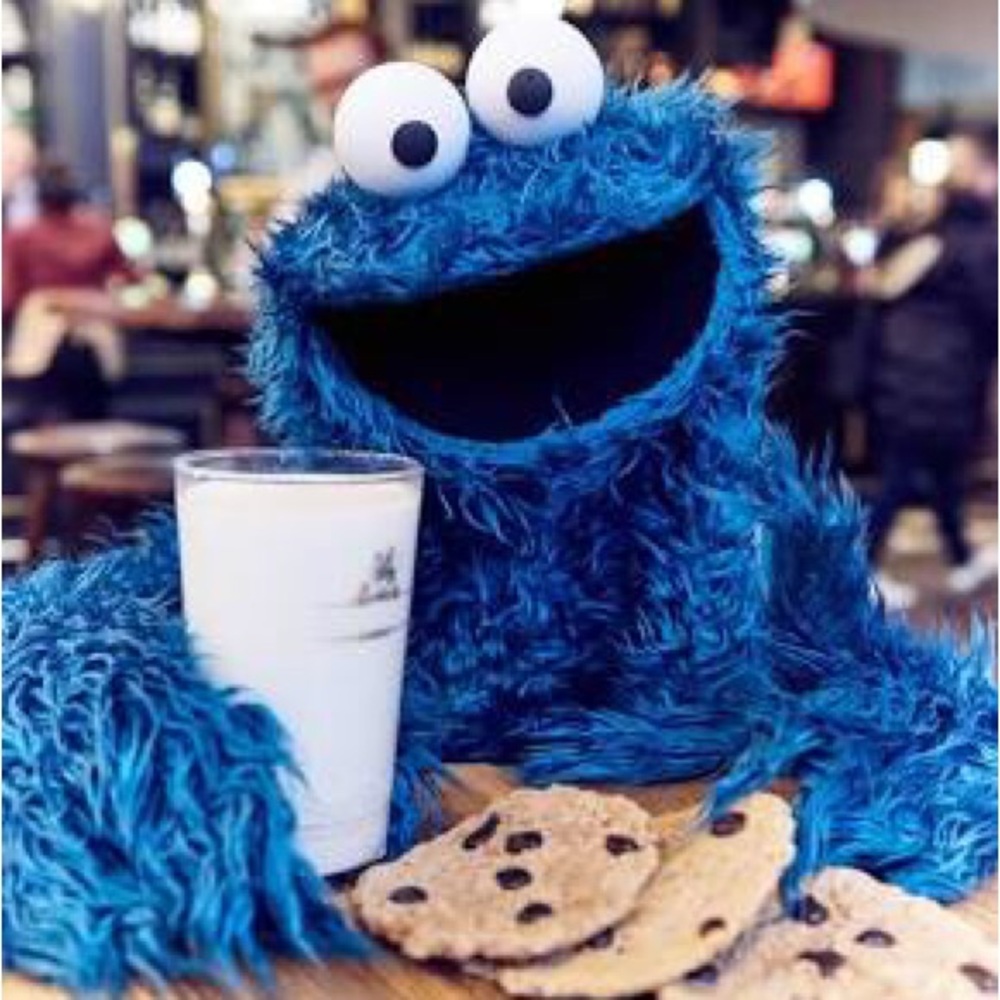 Sexy Cookie Monster exotic Dancewear bodysuits/ glasses - Picture 3 of 3